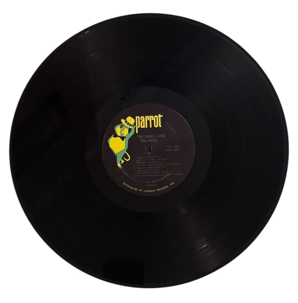 Tom Jones- Tom Jones Live! At The Talk Of The Town, 1967, VG+/VG+