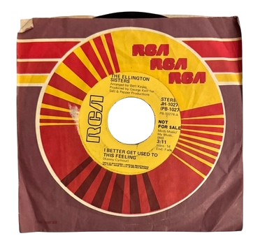 The Ellington Sisters- I Better Get Used To This Feeling/I Better Get Used To This Feeling, 1975, VG+ (Promo Copy)