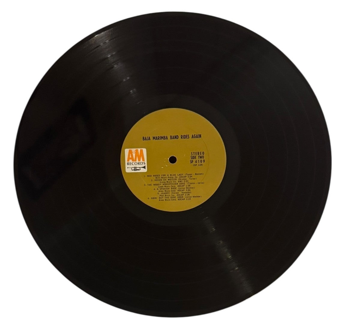 Baja Marimba Band- Baja Marimba Band Rides Again, 1965, VG+/VG