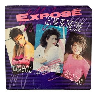 Expose- Let Me Be The One/Love Is Our Destiny, 1987, VG+/VG+ (Picture Sleeve)
