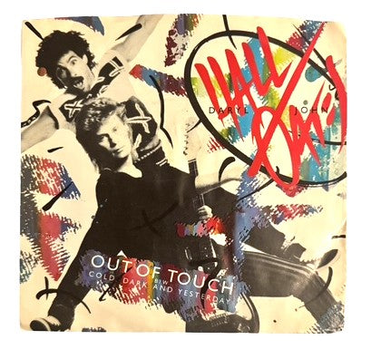 Daryl Hall & John Oates- Out Of Touch/Cold, Dark And Yesterday, 1984, NM/VG+ (Picture Sleeve)