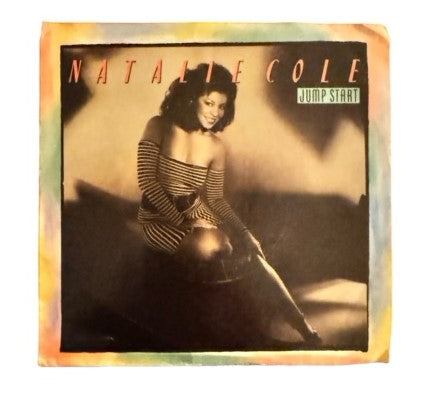 Natalie Cole- Jump Start/More Than The Stars, 1987, VG+/VG+ (Picture Sleeve)