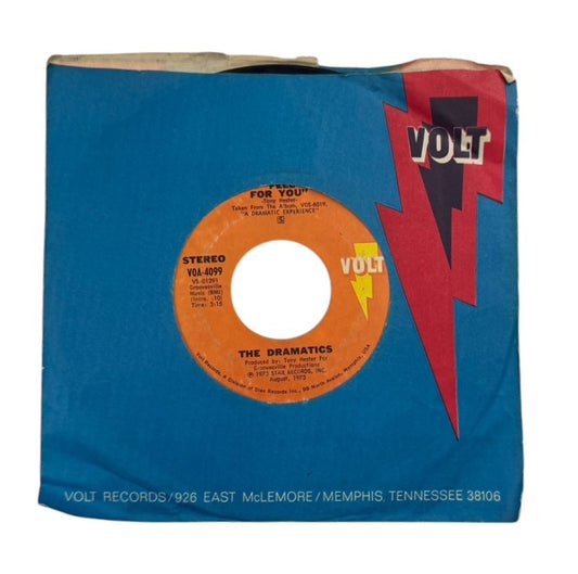 The Dramatics- Fell For You/Now You Got Me Loving You, 1973, VG+