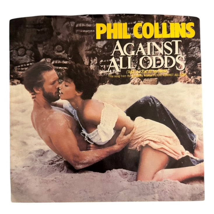Phil Collins- Against All Odds (Take A Look At Me Now)/The Search (Main Title Theme From "Against All Odds"), 1984, VG/VG+ (Picture Sleeve)