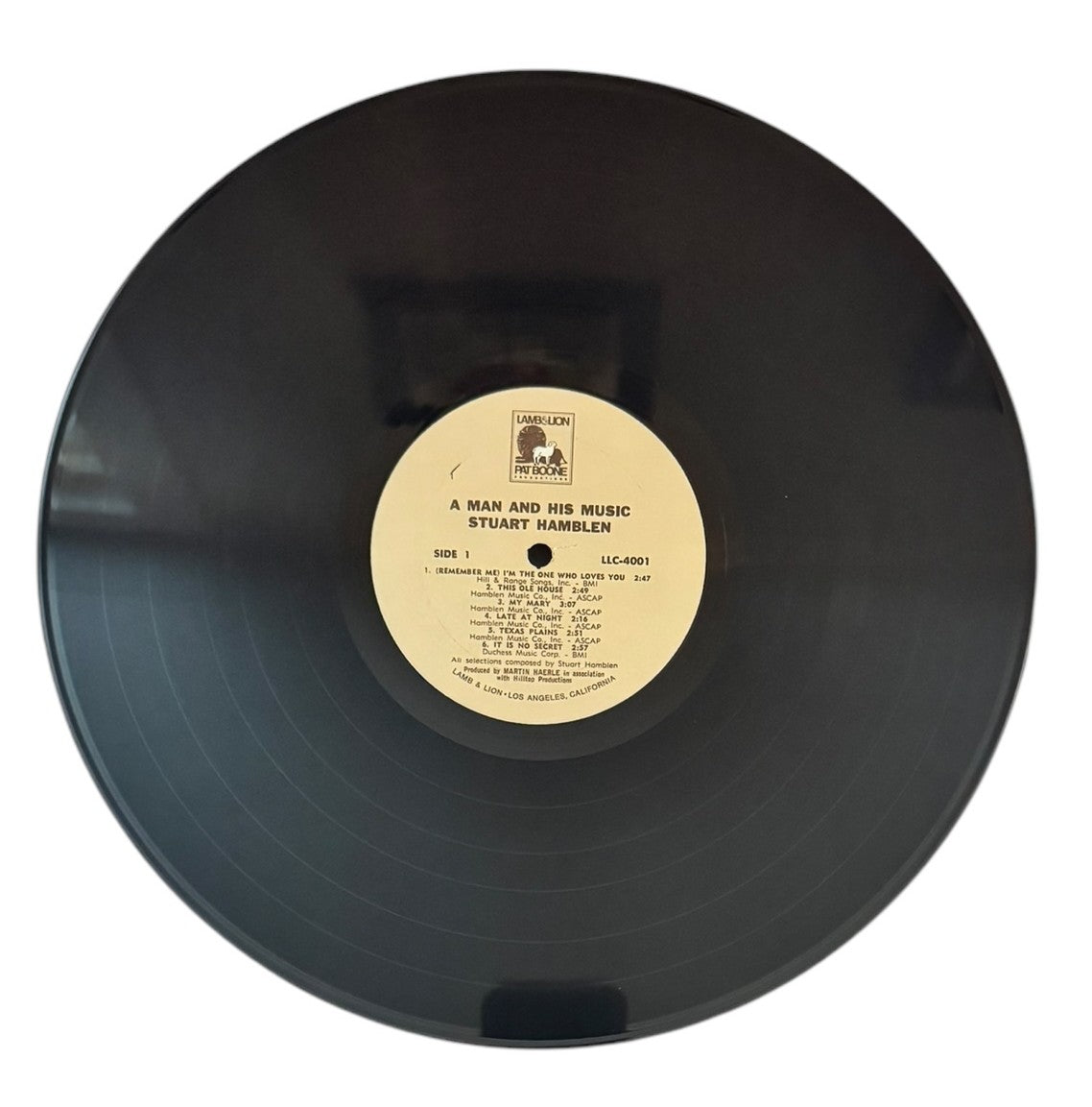 Stuart Hamblem- A Man & His Music, 1974, VG+/VG+