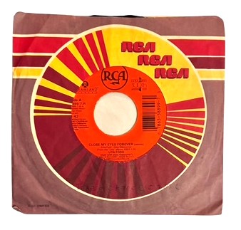 Lita Ford Duet with Ozzy Osbourne- Close My Eyes Forever (Remix)/Under The Gun, 1989, VG+