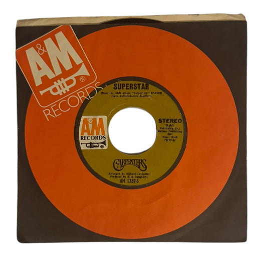 Carpenters- Superstar/Bless The Beasts And Children, 1971, VG+