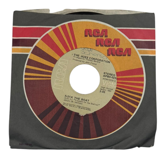 The Hues Corporation- Rock The Boat/All Goin' Down Together, 1974, VG