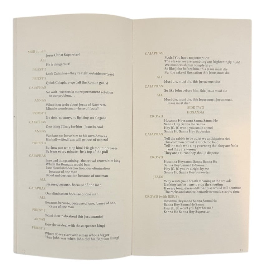 Andrew Lloyd Webber & Tim Rice- Jesus Christ Superstar, 1970, VG+/VG+ (2 Records with Booklet, Gatefold)