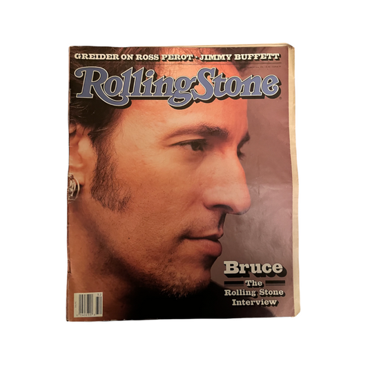 Rolling Stone Magazine August 6, 1992 with Bruce Springsteen on the Cover, VG+
