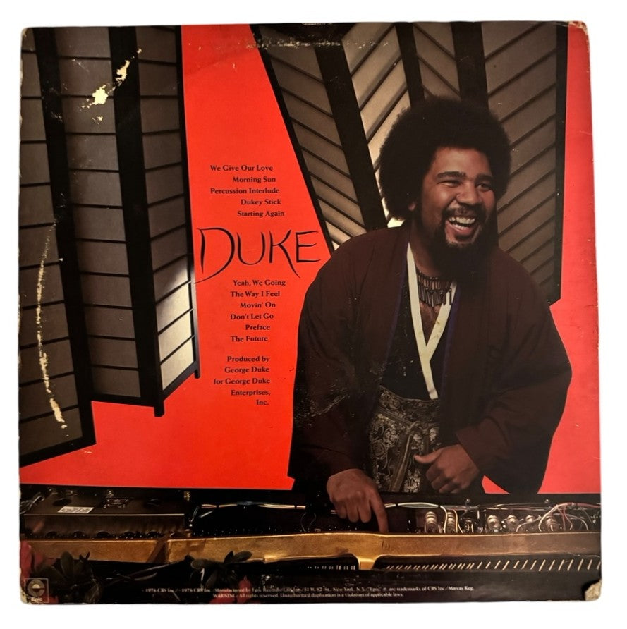 George Duke- Don't Let Go, 1978, VG/VG