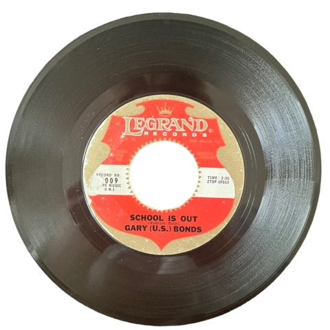 Gary (U.S.) Bonds- School Is Out/One Million Tears, 1961, VG+