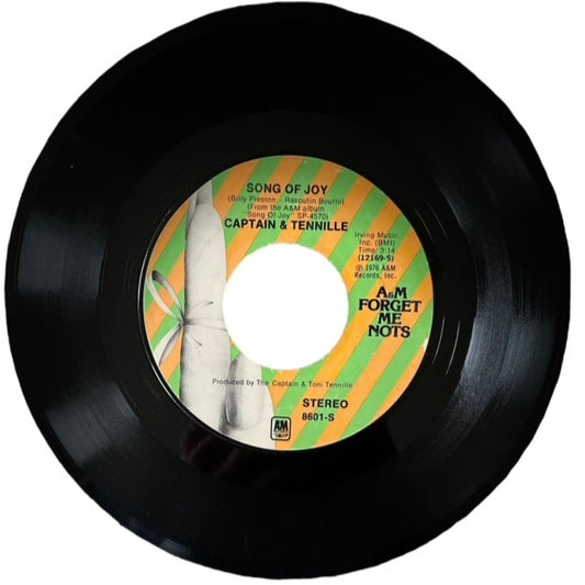 Captain & Tennille- Song Of Joy/Wedding Song (There Is Love), 1976, VG+