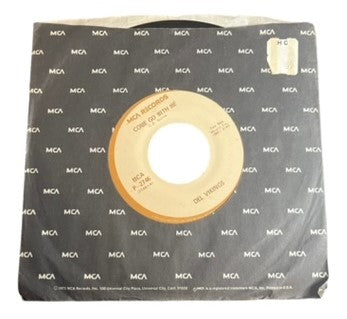 Del Vikings- Come Go With Me/Whispering Bells, 1978, VG+ (Reissue)