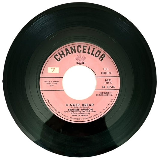 Frankie Avalon- Ginger Bread/Blue Betty, 1958, VG+