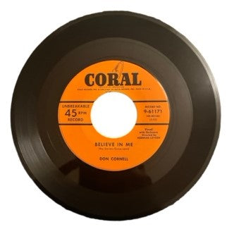 Don Cornell-Believe In Me/Little Lucy, 1954, VG+