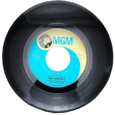 The Cowsills- Hair/What Is Happy?, 1969, VG