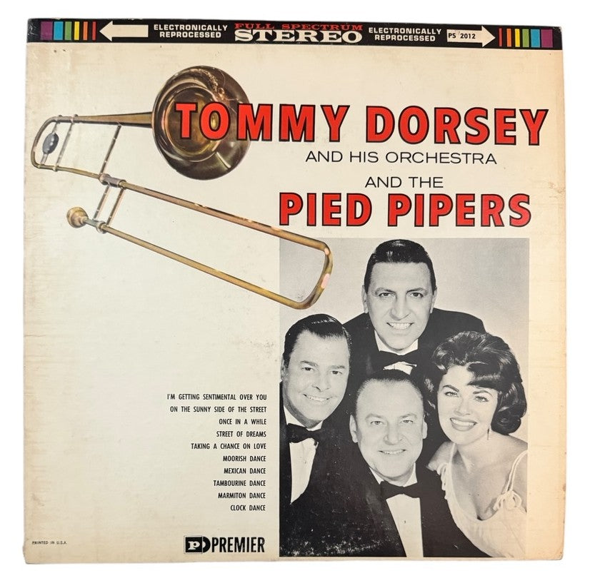 Tommy Dorsey & His Orchestra And The Pied Pipers- Tommy Dorsey & His Orchestra And The Pied Pipers, 1963, VG/VG+,