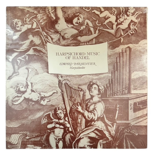 Edward Parmentier- Harpsichord Music Of Handel, 1976, M/NM