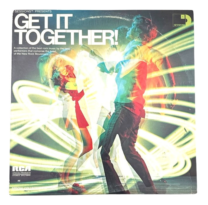 Various Artists- Sessions Presents Get It Together!, 1973, NM/VG+ (Two Records)