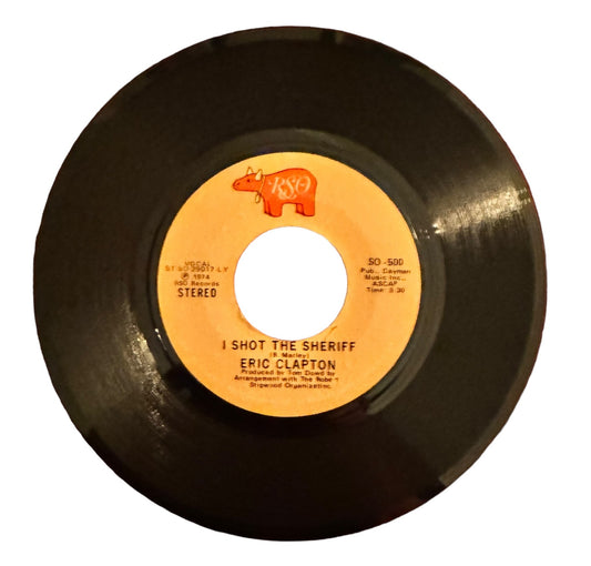 Eric Clapton- I Shot The Sheriff/Give Me Strength, 1974, VG