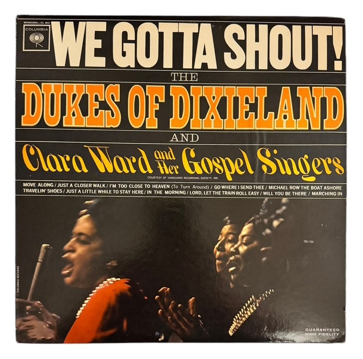 The Dukes of Dixieland & Clara Ward and Her Gospel Singers- We Gotta Shout!, 1963, VG+/VG+