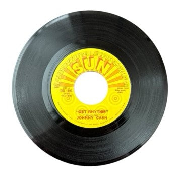 Johnny Cash- Get Rhythm/Hey Porter, 1969, VG+