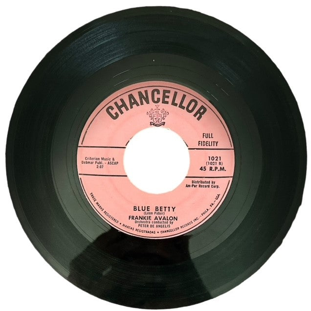 Frankie Avalon- Ginger Bread/Blue Betty, 1958, VG+