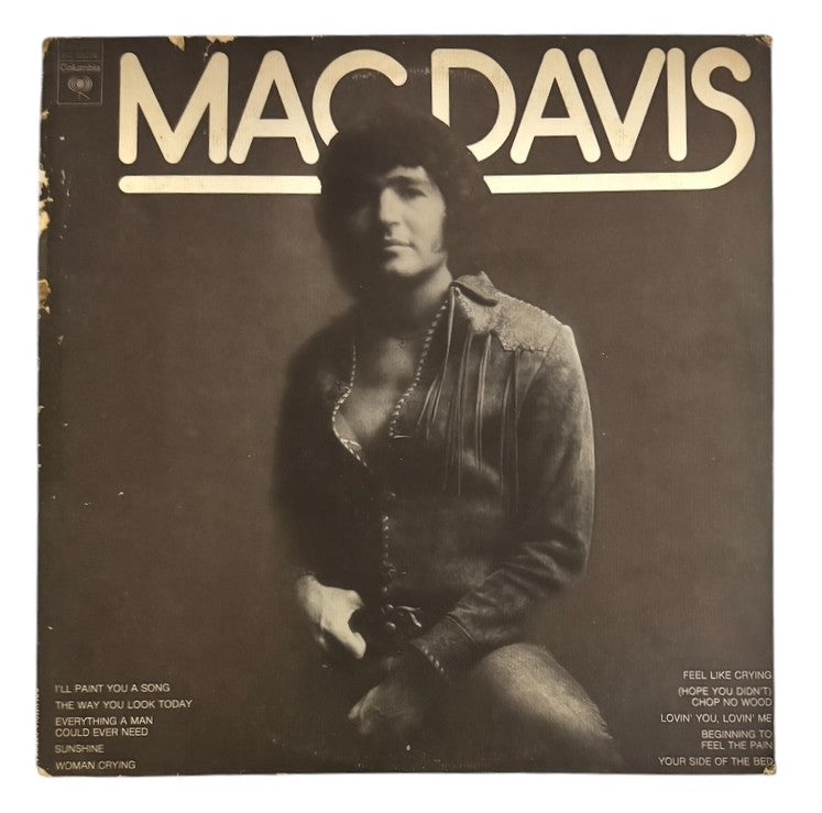 Mac Davis- Mac Davis, 1973, VG+/VG