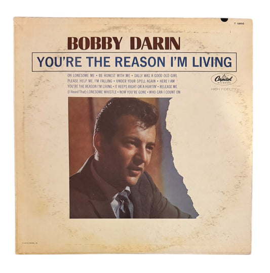 Bobby Darin- You're The Reason I'm Living, 1963, VG+/VG