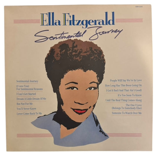 Ella Fitzgerald- Sentimental Journey, 1988, VG+/VG+ (UK Import)