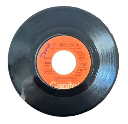 Glen Campbell- Southern Nights/William Tell Overture, 1977, VG