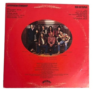 Jefferson Starship- Red Octopus, 1975, VG+/VG