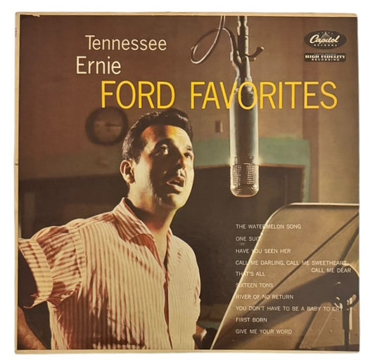 Tennessee Ernie Ford- Favorites, 1957, VG+/VG+