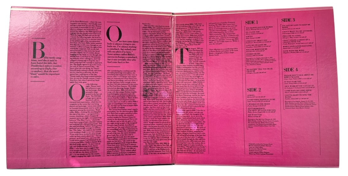 Billie Holiday- Stormy Blues, 1983, VG+/VG+ (2 Records)