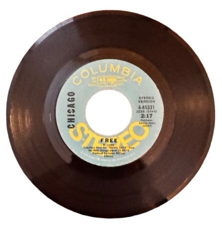 Chicago- Free/Free, 1971, VG+ (Promo Copy)
