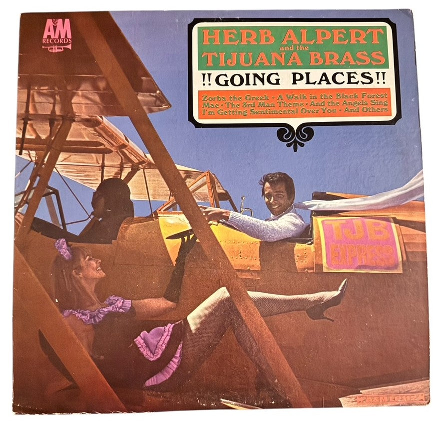 Herb Alpert & The Tijuana Brass- !!Going Places!!, 1965, VG+/VG+