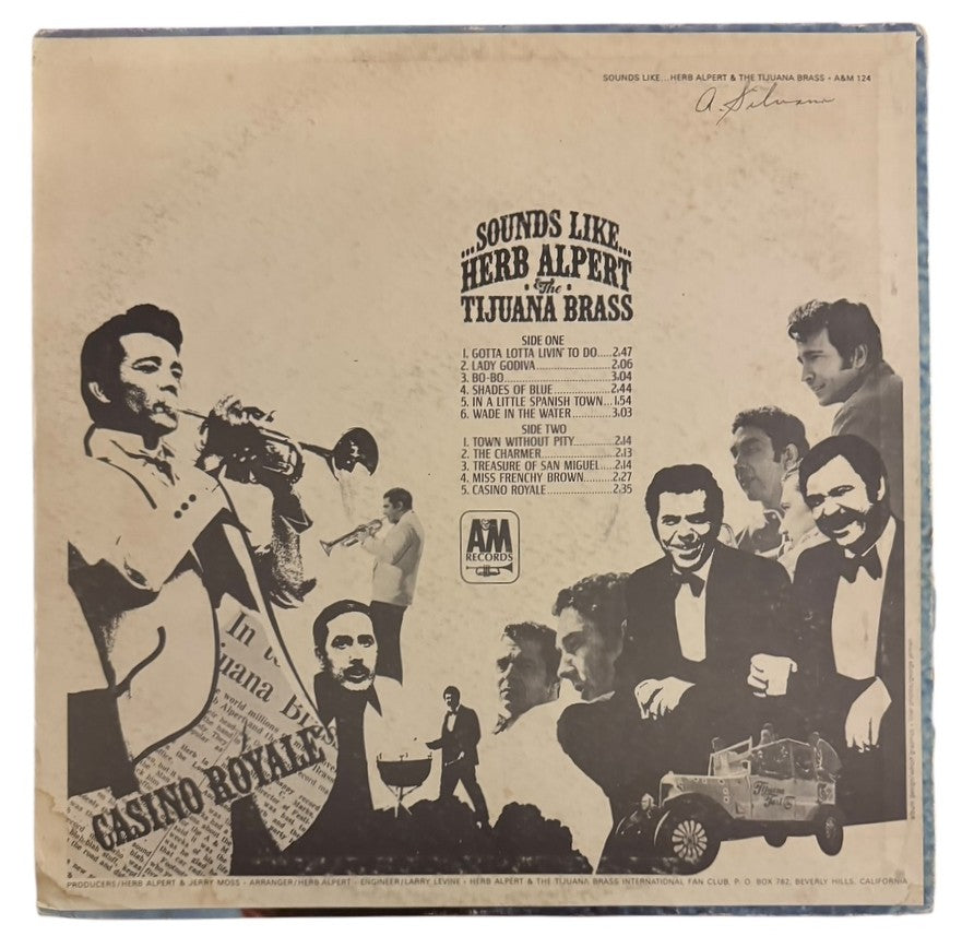 Herb Alpert & The Tijuana Brass- ...Sounds Like..., 1967, VG+/VG