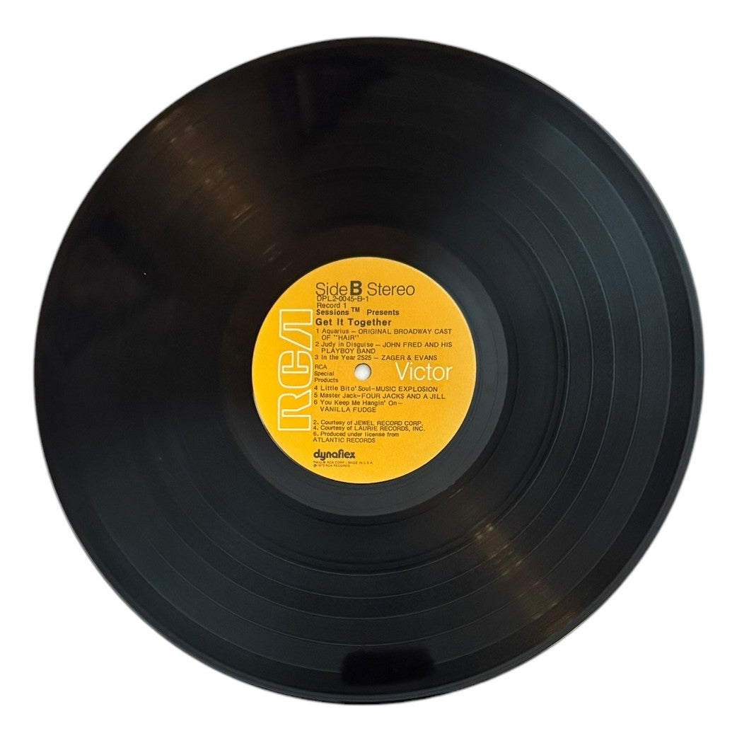 Various Artists- Sessions Presents Get It Together!, 1973, NM/VG+ (Two Records)