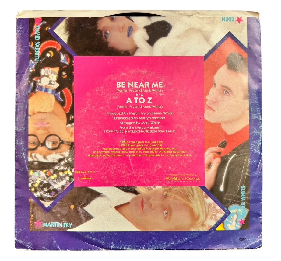 ABC- Be Near Me/A To Z, 1985, VG+