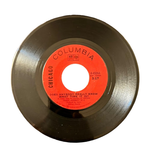 Chicago- Does Anybody Really Know What Time It Is?/Listen, 1970, VG+