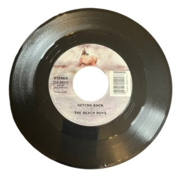 The Beach Boys- Getcha Back/Male Ego, 1985, VG+