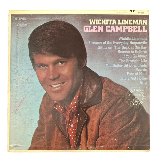 Glen Campbell- Wichita Lineman, 1968, VG/VG