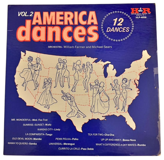 William Farmer & His Orchestra and Michael Sears- America Dances, Vol. 2, VG+/VG+