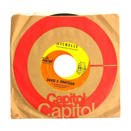 David & Jonathan- Michelle/How Bitter The Taste Of Love, 1966, VG