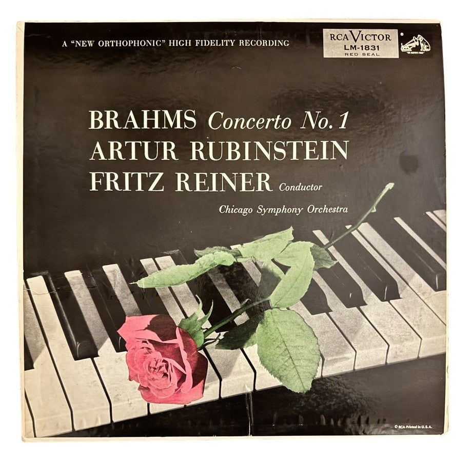 Chicago Symphony Orchestra- Brahms: Concerto No. 1, 1954, VG+/VG+