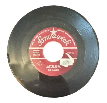The Crickets- Maybe Baby/Tell Me How, 1958, VG+