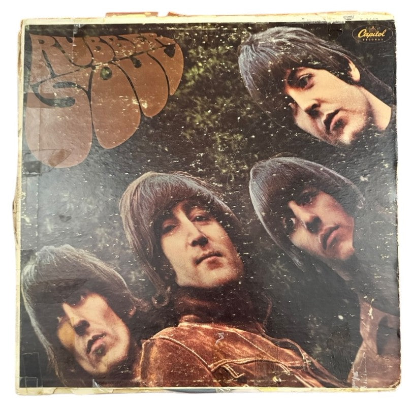 The Beatles- Rubber Soul, 1966, VG/G (Mono)