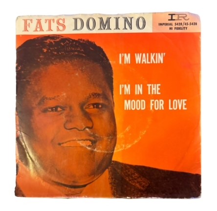Fats Domino- I'm Walkin'/I'm In The Mood For Love, 1956, VG+/VG
