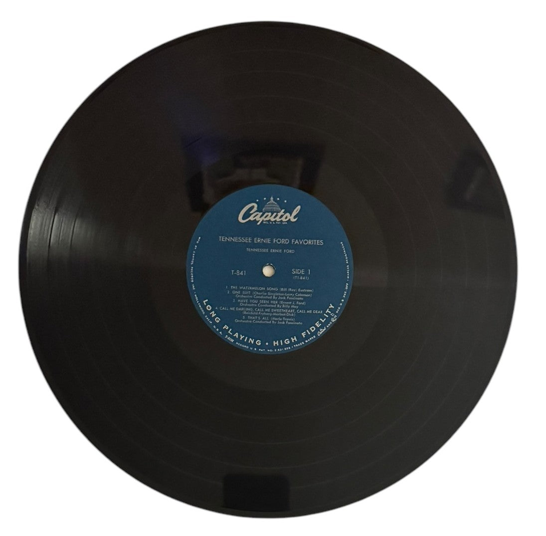 Tennessee Ernie Ford- Favorites, 1957, VG+/VG+